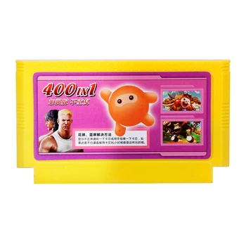

400 in 1 Classic Game Console FC Games Collection 8 Bit 60 Pins Game Card Cartridge for Nintend Video Game Console Memory Card