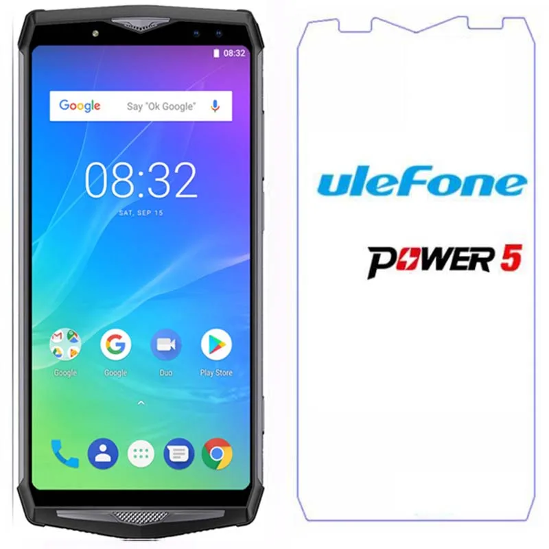 Закаленное стекло для Ulefone power 5/5S " power 5 9H 2.5D защитная пленка взрывозащищенное прозрачное защитное покрытие ЖК-экрана