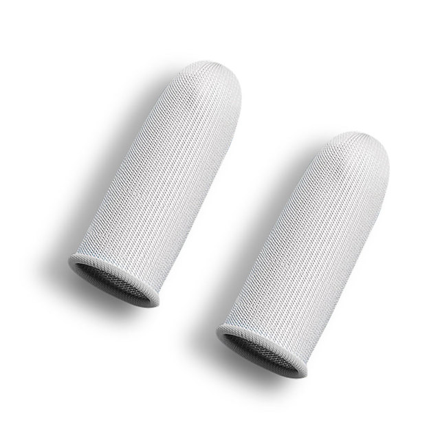 Pair Gaming Finger Cover Sweatproof Gamer Fingertips Sleeve For Mobile Games Touch Screen Anti-slip Covers Game Accessories