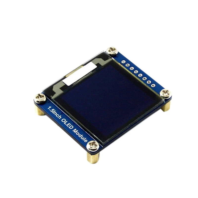 Waveshare 1,5 дюйма OLED Дисплей модуль 128X128 16 бит серый уровень SPI/I2C Интерфейс SPI/I2C Интерфейс для Raspberry PI