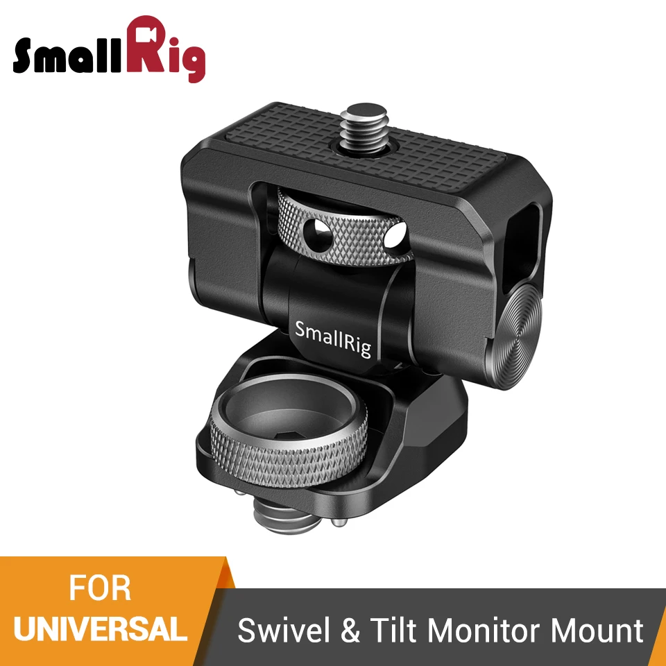 

SmallRig Swivel and Tilt Monitor Mount with Arri Locating Pins For 5”and 7” Screen Monitor EVF Mount - 2348
