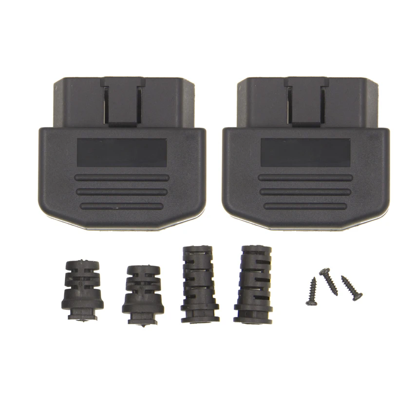 1 в 2 Преобразованный кабель OBD2 плоский удлинитель с 16Pin подключен 3FT OBD2 Мужской к двойной женский локоть удлинитель