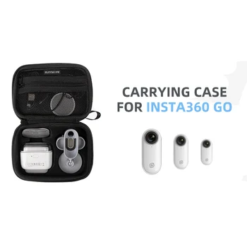 

Portable Handheld Storage Bag Protective Carrying Camera Case Waterproof Hard Shell Box for Insta360 Go Mini Handbag Accessories