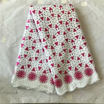

Latest High Quality African Swiss Voile Laces 2019 African Polish Swiss Cotton Voile Laces Fabrics For women Dresses ky82-554