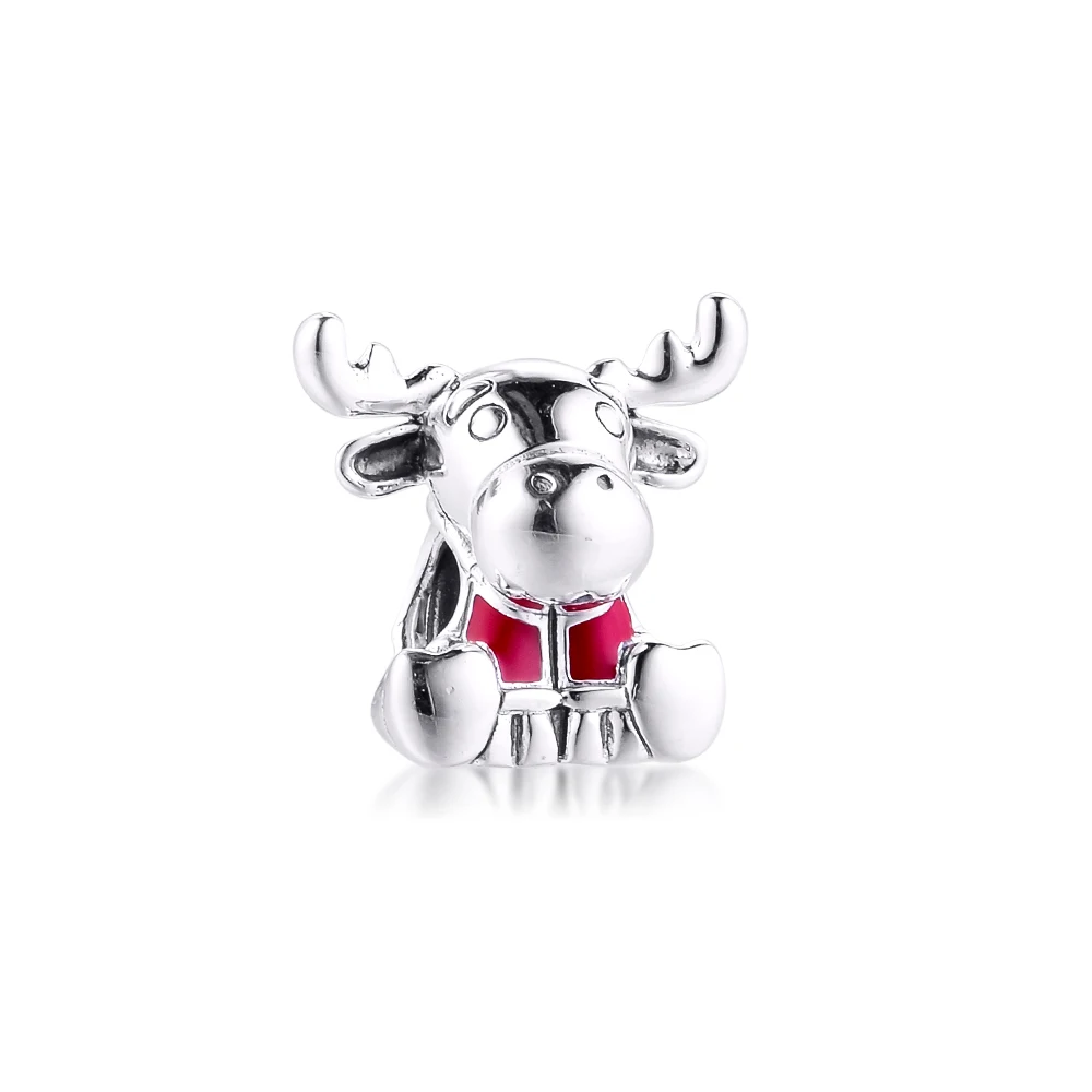 

Canada Moose Maple Leaf Charms Fits CKK Bracelet 925 Sterling Silver Original Beads for Women Jewelry Making DIY kralen