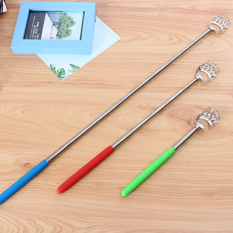 

Telescopic Stainless Steel Claw Massager For Back Massage Promotion Tools For Blood Circulation Relax Health Back Scratcher Tool