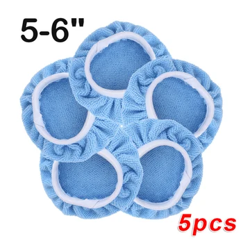 

Auto Polisher Pad 5Pcs Microfiber Universal Waxing Bonnet Cleaning tools