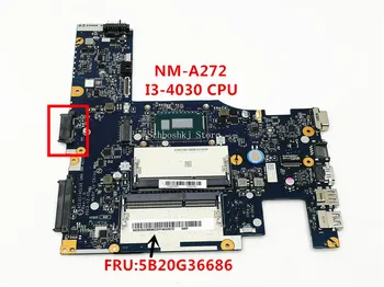 

ACLU1/ACLU2 NM-A272 FRU/PN:5B20G36686 laptop Motherboard for Lenovo G40-70 motherboard nm-a272 with i3-4030 CPU test 100% work