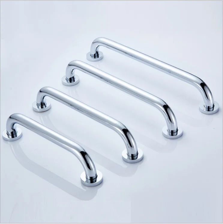 

Bathtub Handrail Brass Chrome Bright Silver Tub Safe Old Man Armrest Multi-Specification Size Figure
