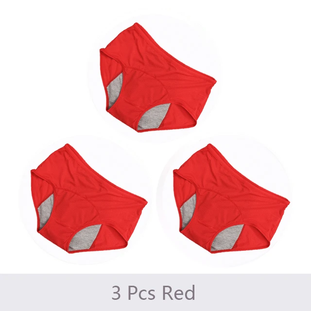 3pcs red