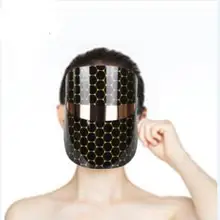 Новейшая графеновая светодиодный маска для лица против акне, удаления морщин, омоложения кожи, светодиодный аппарат для фотонной терапии в Корейском стиле