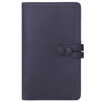 

MISFITS Leather Men's Clutch Bag Wallet Retro Business Bag Long Wallet Card Holder Passport Holder