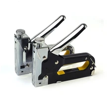 3 в 1 ручной гвоздь степлер пистолет с 600 шт гвозди мебельная обивка скобка для мебели пистолет бытовой ручной гвозди заклепки инструмент B4