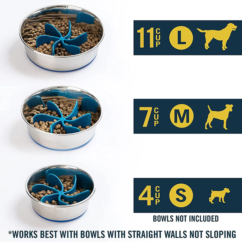 Spiral Slow Anti Choke Feeder for Dogs My Pet World...