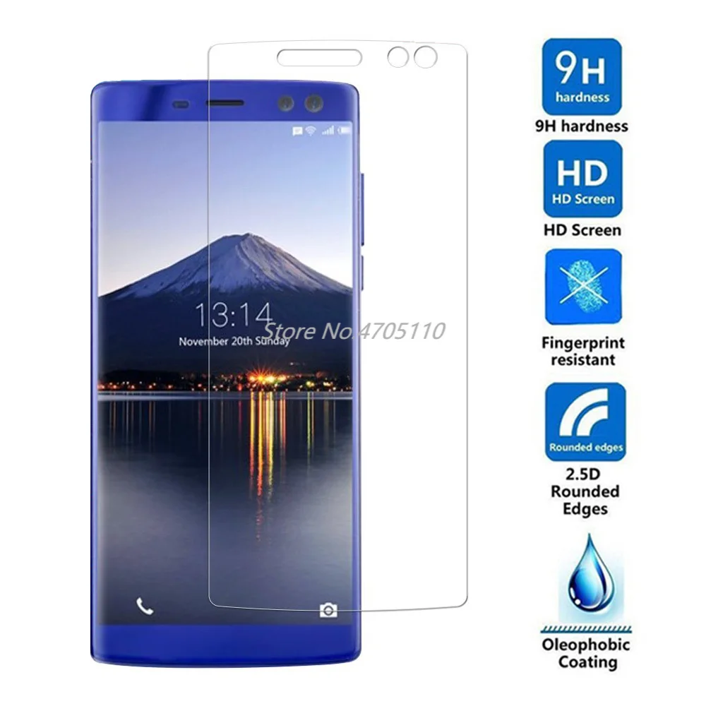 9H чехол из закаленного стекла Для Doogee V VE MIX Shoot 2 N10 защита экрана BL5000 BL7000 BL9000 BL12000