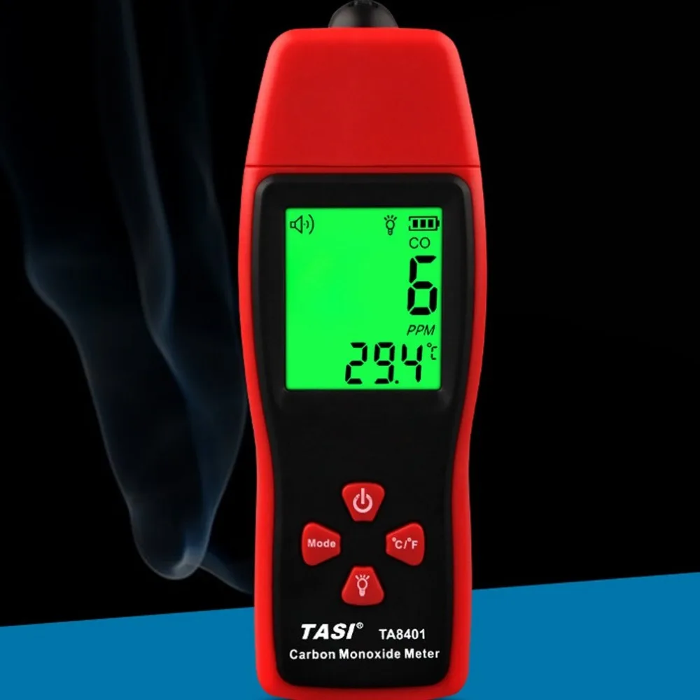

TA8401 Handheld Carbon Monoxide Meter CO Gas Detector Gas Analyzer High Precision detector CO gas Monitor tester CO sensor