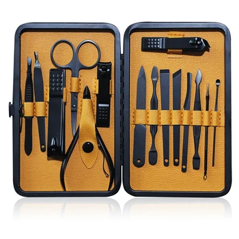 

2020Nail Clipper Set Professional Stainless Steel Nail Scissors Clipper Tweezer Tools Family Foot Hand Care Set Beauty