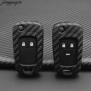 

10pcs 2/3 Button Carbon Silicone Car Remote Cover Case For Opel Astra J Corsa D Zafira C Mokka Insignia Cascada Karl Adam Meriva