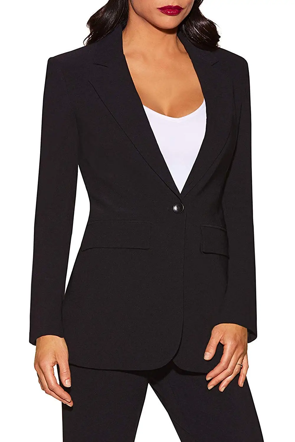 Women's Business Suits 2 Piece Sets Turn Down Collar Autumn Fashion for Ladies Office Outwear Suit for Women (blazer+pant)