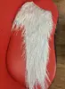 Sexy White Tassel Single Shoulder Dress Evening Party Rhinestones Fringes Latin Dance Dress Birthday Celebrate White Dress ► Photo 2/6