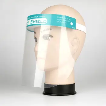 

Adult Kids Full Face Shield Anti Oil Mask Protective Visor Face Mask Plastic Anti Splash Saliva Dustproof Full Face Cover Safety
