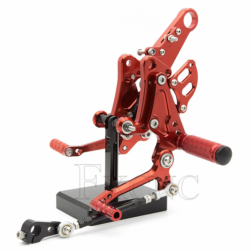 Задние педали для мотоцикла DUCATI Diavel Carbon 2011 2012 2013 2014 2015|cnc rearset|foot pegsfoot rest |