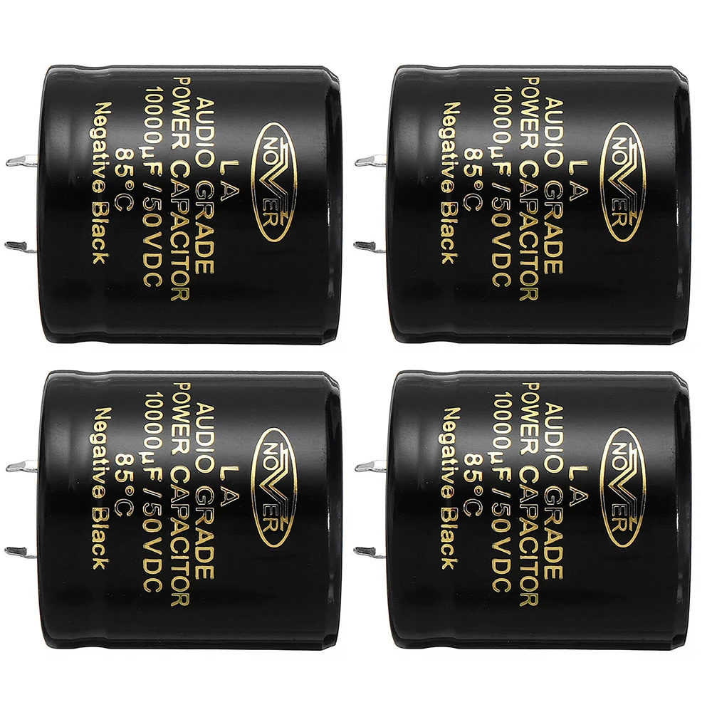 Nover 10000uf 50v 35x35 mm 85 Pitch Passo 10 mm 50v 10000uf Alta Fidelidade Hi-fi Febre Bronzeamento Áudio Capacitor Eletrolítico Peças 12 Peças - Image 4