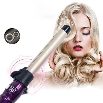 

Professional Rotating Electric Curling Iron Automatic Hair Curler Stick Ceramic Roll Curling 360-degree Automatic Rotation EU