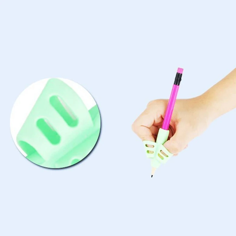 Креативный детский пенал инструменты мягкий клей эргономичные осанки инструменты коррекции насадка на карандаш ручка для письма