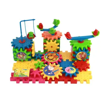 

Electric 3D Puzzle Building Blocks Early Education Intelligence Development Model Assembly Educational Toys for Kids Gift