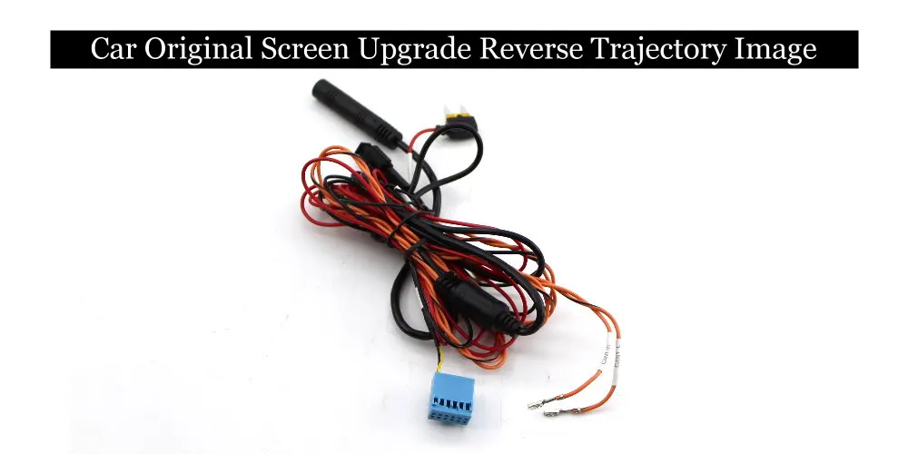 Liislee Car For Volkswagen Touareg 2014~2016 Original Screen Upgrade Reverse Dynamic Trajectory Image Rear Camera Trunk Handle 8