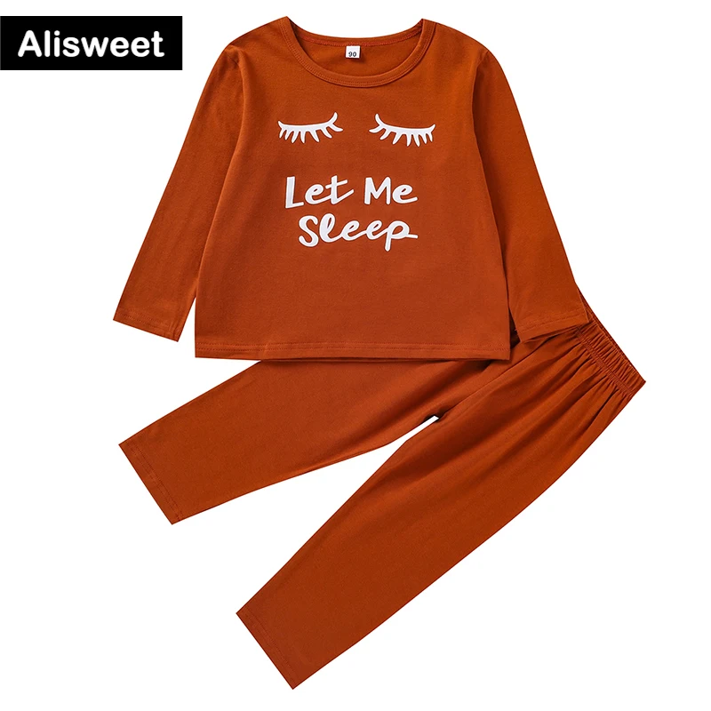 Зимняя Пижама для маленьких мальчиков 2020 оранжевая домашняя одежда девочек