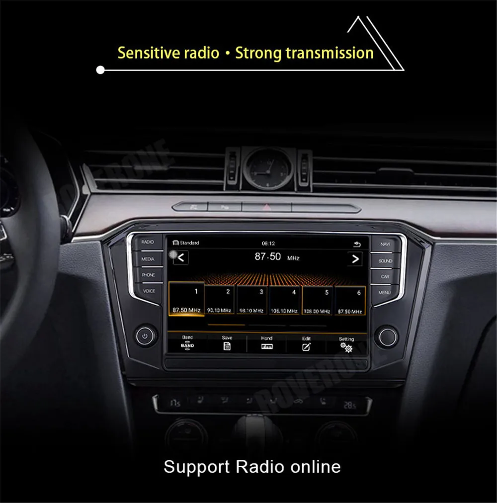 Best RNS510 RNS 510 RCD510 RCD 510 RCD310 RNS510 For VW For Volkswagen Original MIB 4 Infotainment System Car Multimedia Player 9