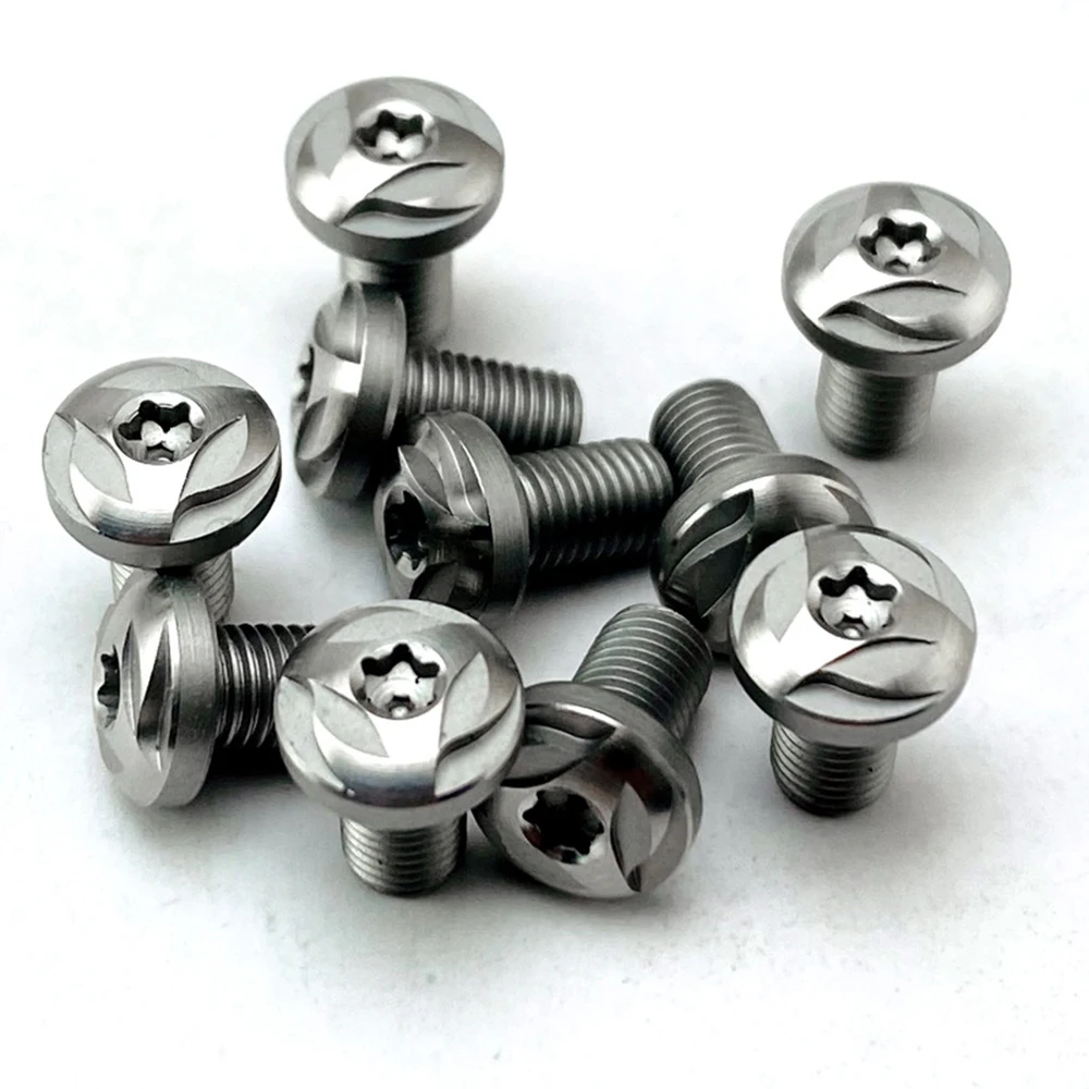 

4 Pieces Custom Tactical 1911 Grips Screw Stainless Steel CNC Production T8 Torx Screw 1911 Screw Accessories