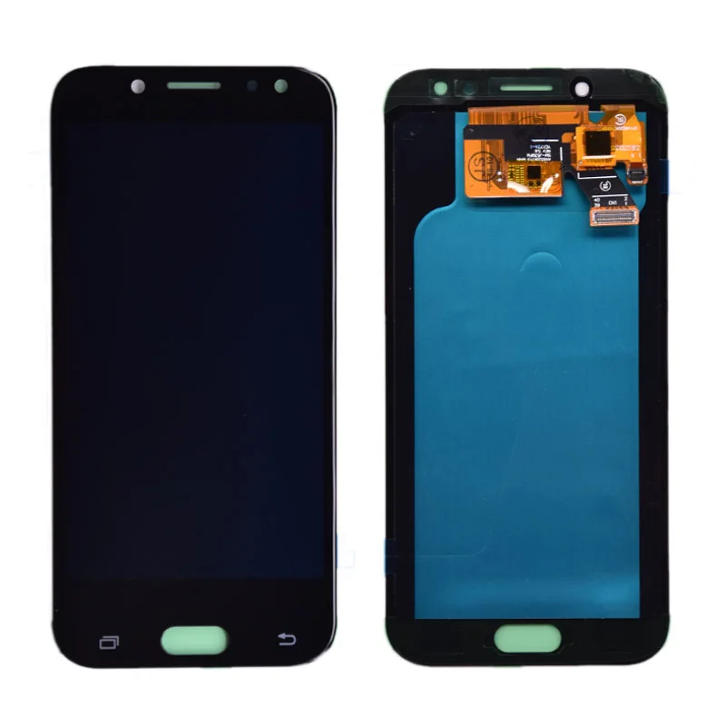 100% супер Amoled ЖК дисплей для Samsung Galaxy J5 2017 J530 J530F AMOLED сенсорный экран дигитайзер в