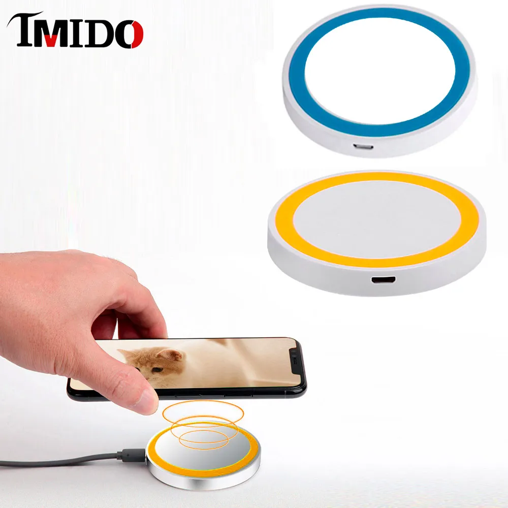 

5W Qi Wireless Charger Wireless for Samsung s7 s6 edge iphone 8plus x Universal Charger Charging Pad for Xiaomi mi Huawei Nokia