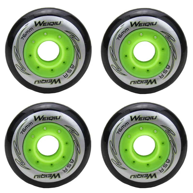 Inline skates wheels 85A 80mm 76mm 72mm skating wheel tire for SEBA FSK Slalom HV High KSJ IGOR ruedas ABEC7 bearing spacer 4pcs
