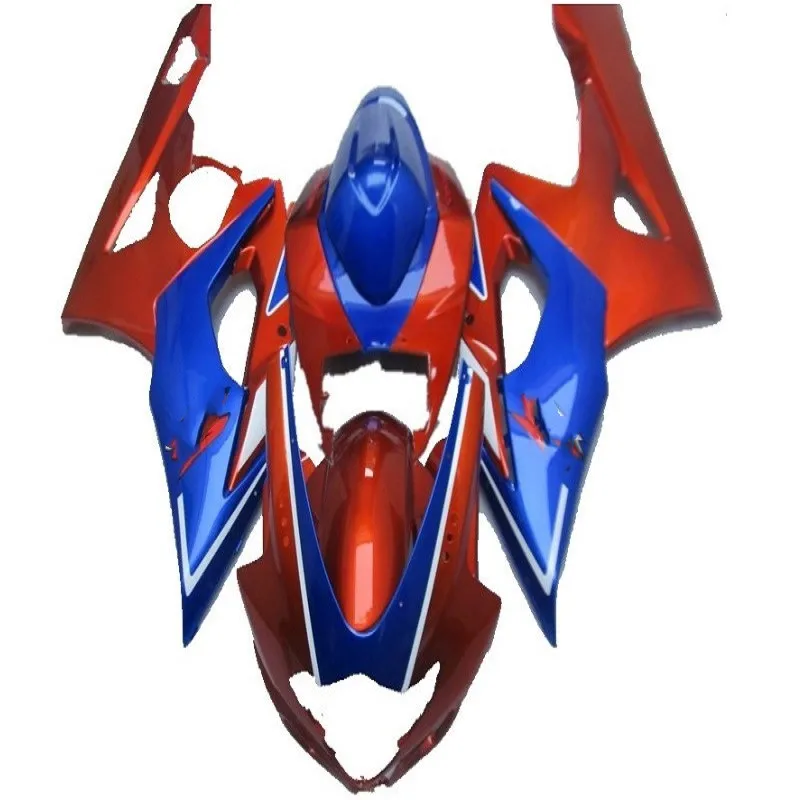 

100% fit injection molding fairing kit for Suzuki GSXR 1000 K5 K6 2005 2006 blue Red fairings set GSXR1000 05 06