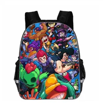 

New Cartoon Schoolbag For Primary School Students Leon Star Kids 3D Print Backpack For Boys Girls Fashion 11-16inch Mochilas