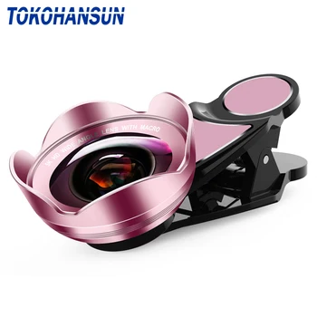 

TOKOHANSUN Mobile Phone Lens HD 5K Wide Angle 15X Macro Camera Lens For iPhone 7 8 Plus Samsung Xiaomi All Smartphones Tablet