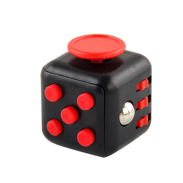 Antistress cube Relief Dice Anxiety Kids Attention Focus Toys Funny Decompression Cube Plastic Gaming Toys For Adult Child Gift 5