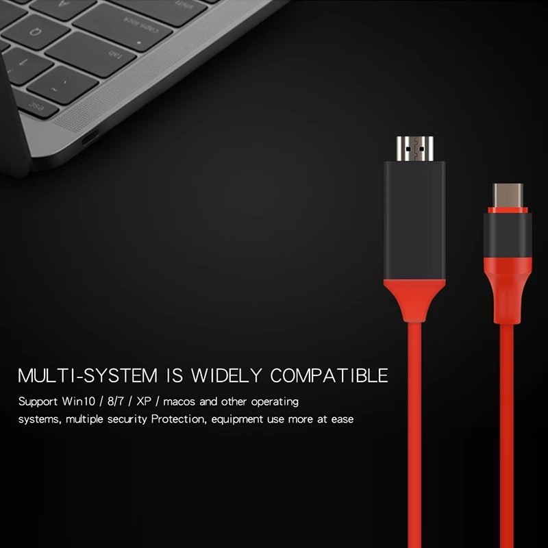 Кабель-адаптер USB 3,1 type C USB-C-4 K HDMI HDTV