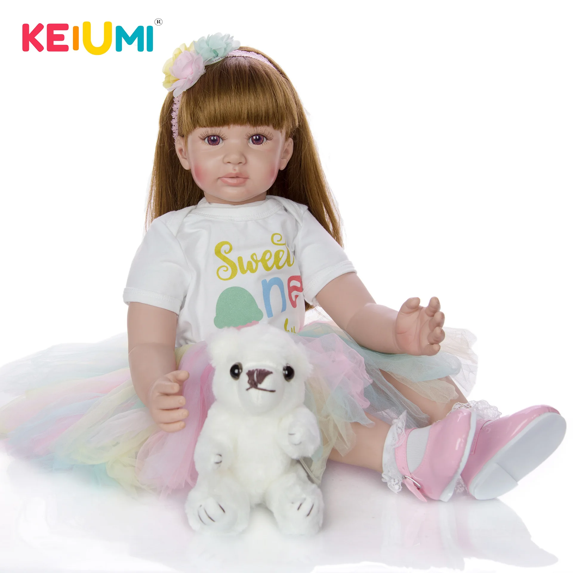  Keiumi 24-Inch Reborn Baby Doll Reborn Baby Cloth Body Model Infant AliExpress New Style