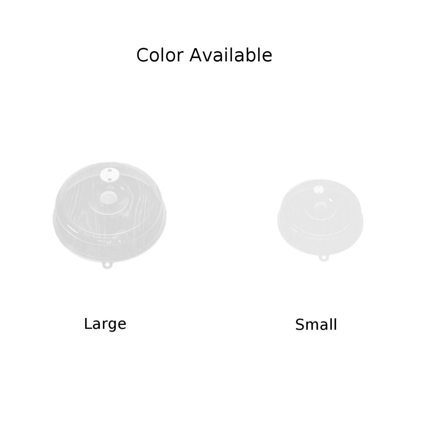 Горячая 2 размера Многоразовые прозрачные вентилируемые микроволновые плиты крышки для сиденья США