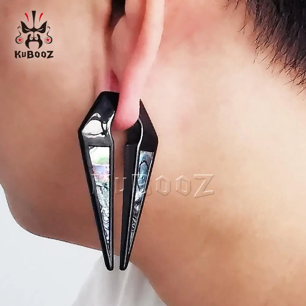 Kubooz хит продаж Золотой корпус зажим для ушей из нержавеющей стали калибры