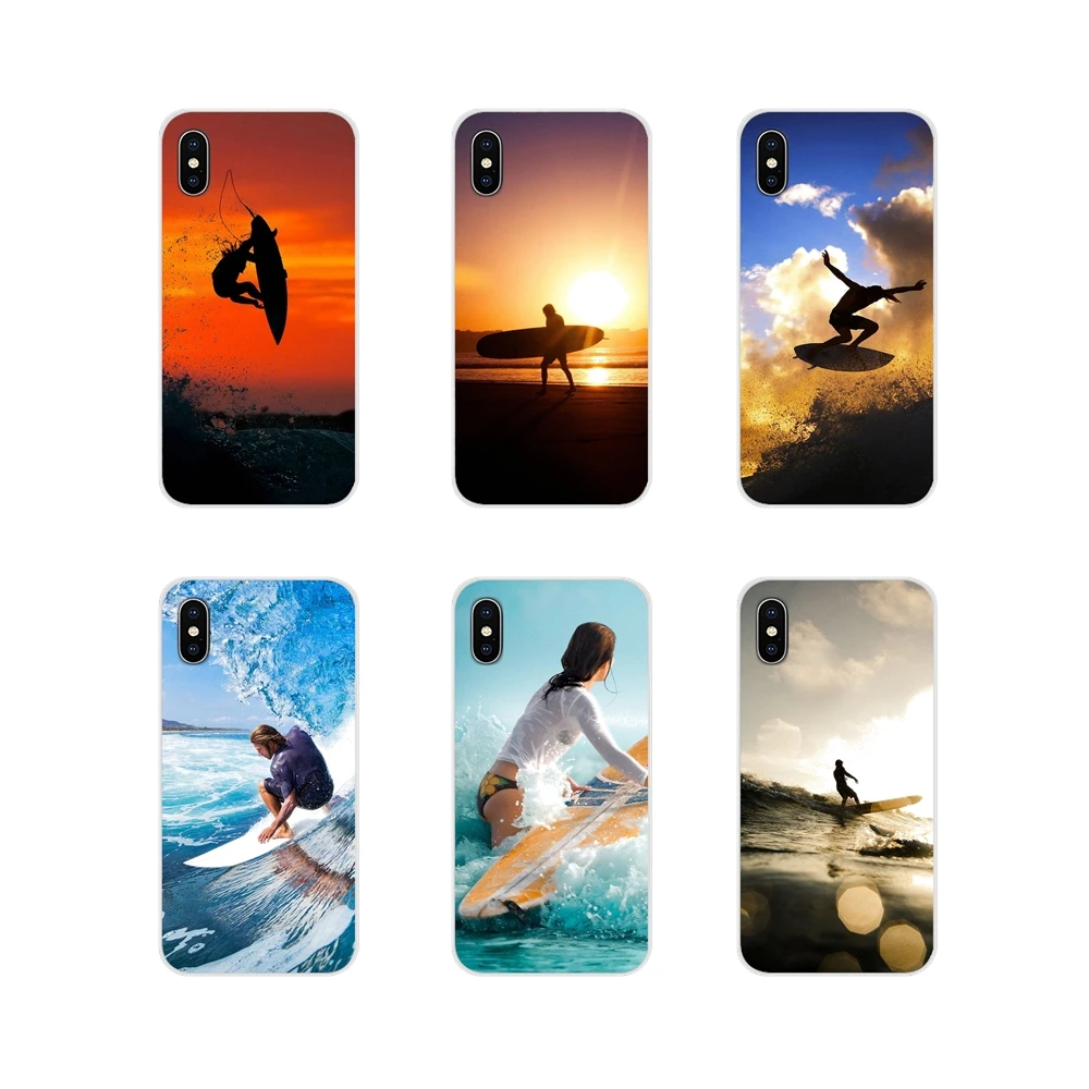 Морской волны серфинг лето океан для Samsung Galaxy A3 A5 A7 A9 A8 Star A6 Plus 2018 2015 2016 2017