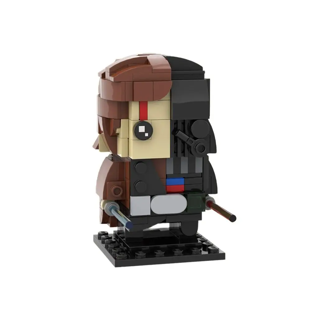 Moc Sci-Fi Movie Brickheadz-Wicket Old Man Little Bear Building Blocks Kit Cub Figure Model Idea Giocattoli Per Bambini Regalo Di Compleanno
