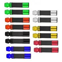 1 пара 22 мм Универсальный руль мотоцикла рукоятка Крышка CNC противоскользящая алюминиевая резиновая рукоятка крышка мотоцикла Aksesuarlari