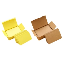 200 шт., пустые карты памяти, сделай сам, граффити, слова, карты, сетка, маленькие блокноты для заметок, блоки, памятные заметки, пустые карточки для слов-100 шт, хаки и 10