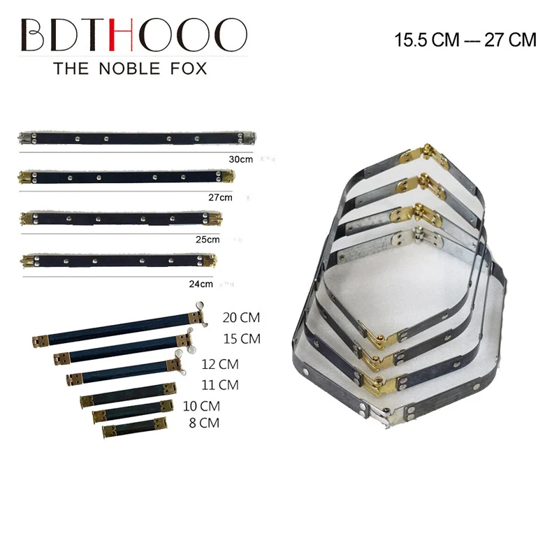 Costura y manualidades Fabricación de monederos EXCEART 10Cm Interno Marco Flex Bolso de Mano Bisagras Resorte Clip Beso Cierre Bolsas para DIY Artesanía Monedero Costura Fabricación 10 Piezas vemax.es